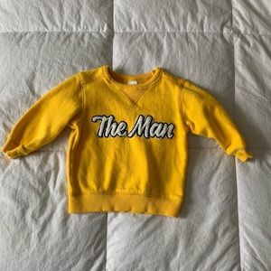Only worn once 12 month sweatshirt.